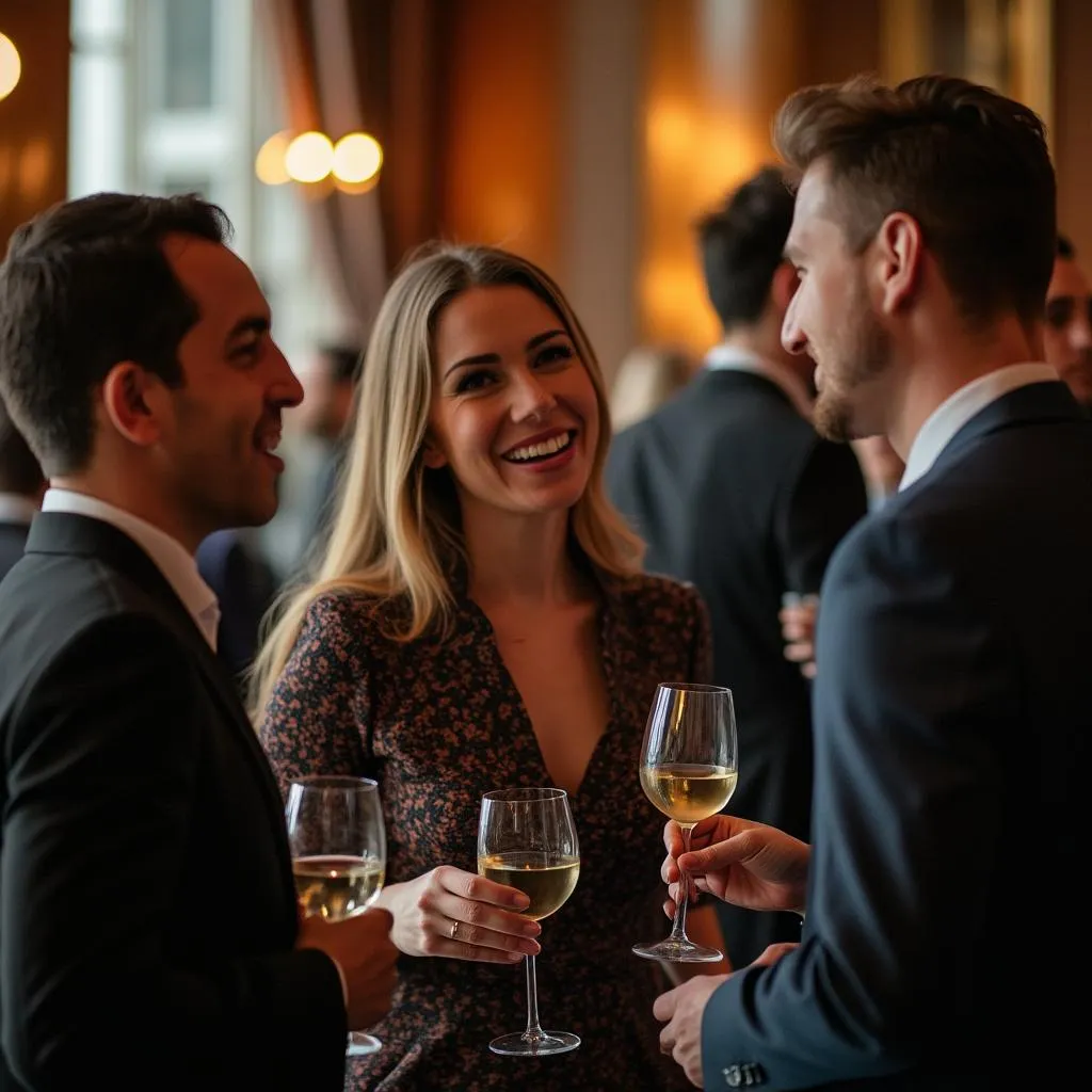 Evento de networking financiero